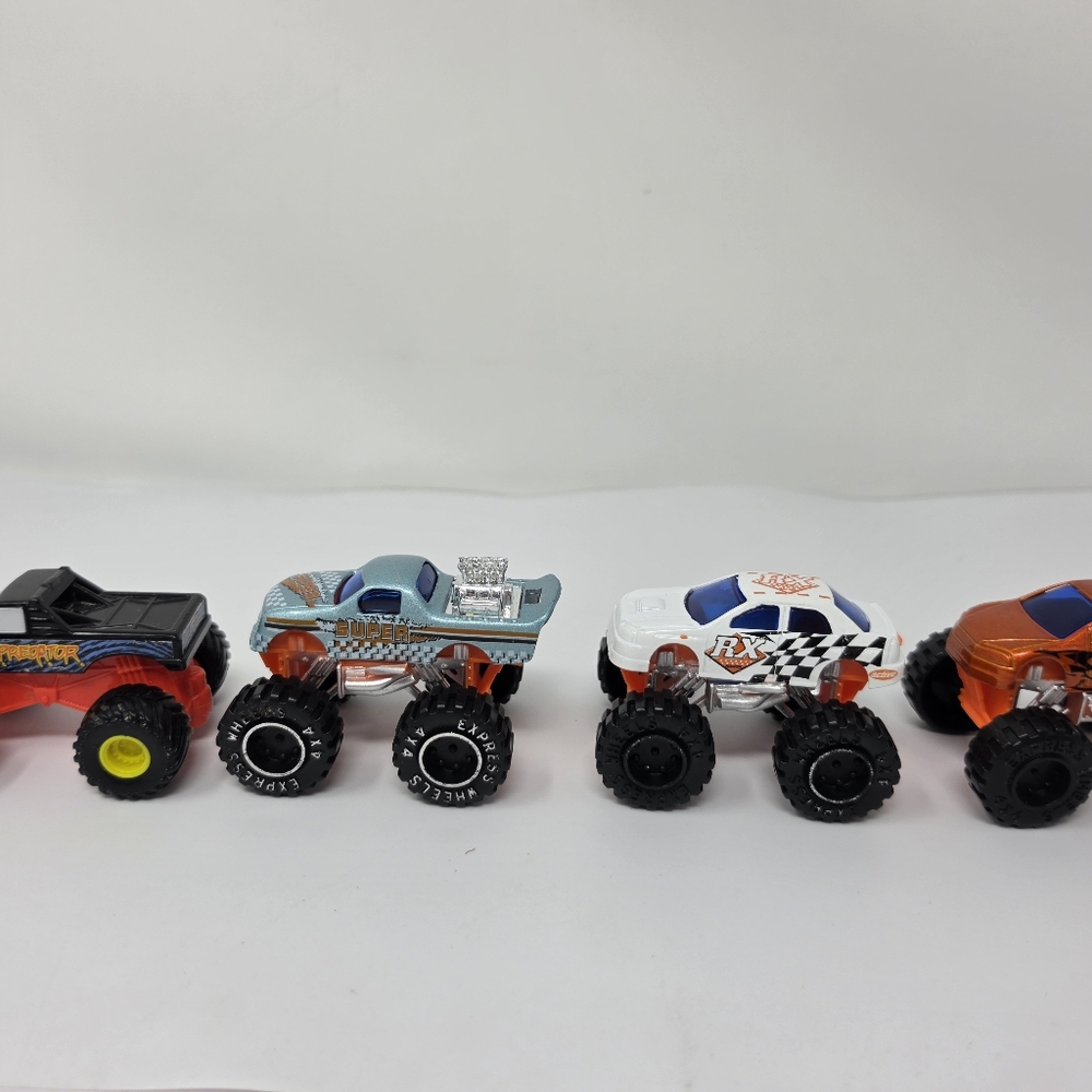 Monster Truck Plastic 2 Greenbrier Lot of 4